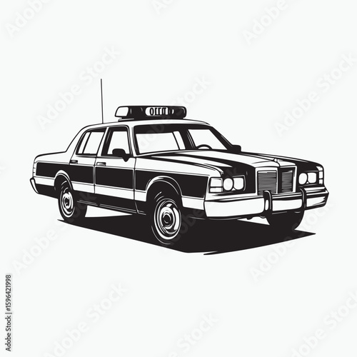 retro car vector