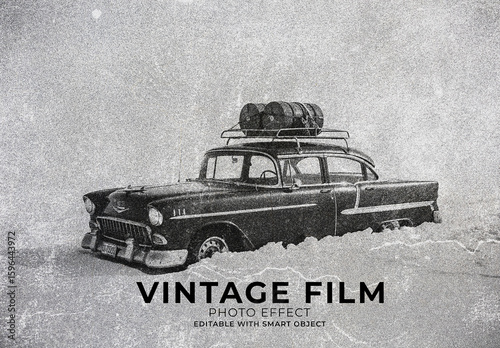 Vintage Film Photo Effect
