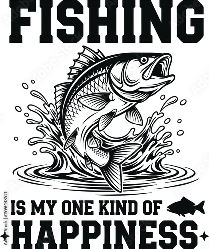 fishing t-shirt design, fishing vector typography t-shirt design.