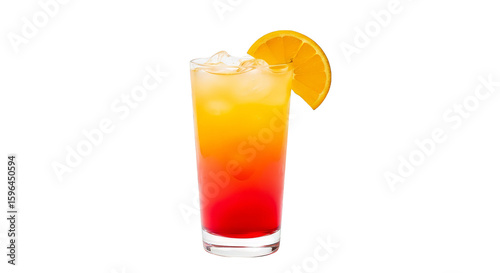 Wallpaper Mural Colorful drink with an orange slice Torontodigital.ca
