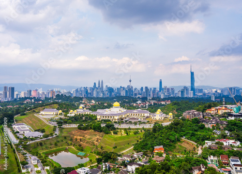 Photography Istana Negara is located at the heart of Kuala Lumpur.
