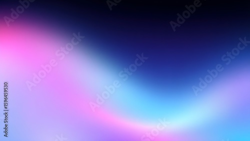 Futuristic Holographic Gradient with Iridescent Sheen and Vaporwave Colors