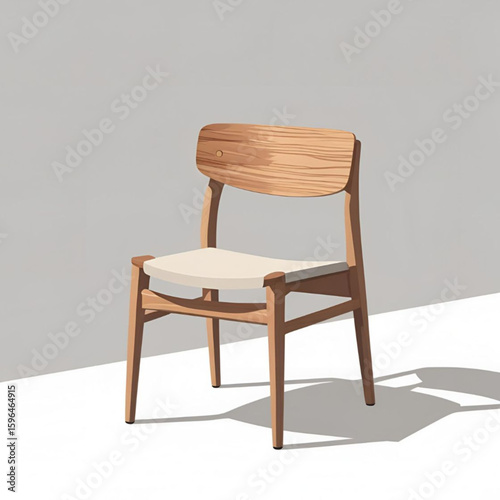 old wooden chair