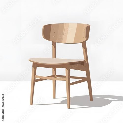 old wooden chair