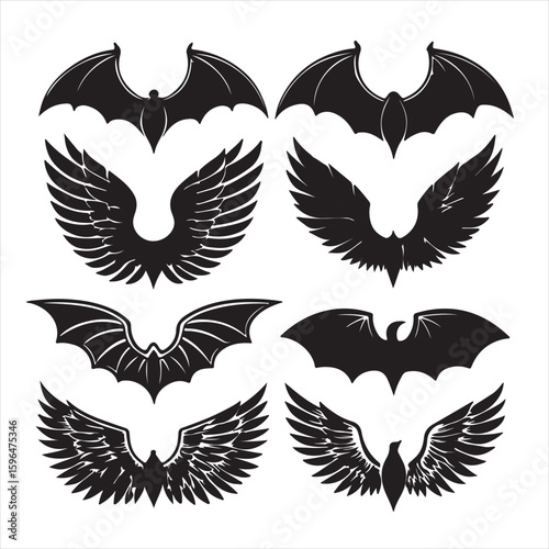 set of wings