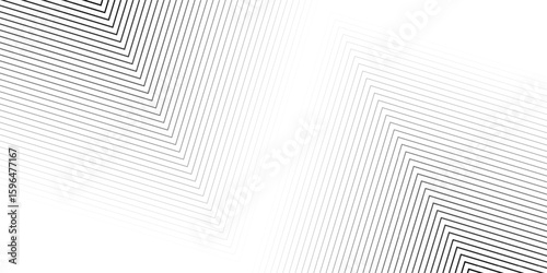 Digital futuristic technology concept with hexagons. Digital hexagonal blue abstract background. Geometric stripe line art design for poster, brochure, cover, banner, website, header.