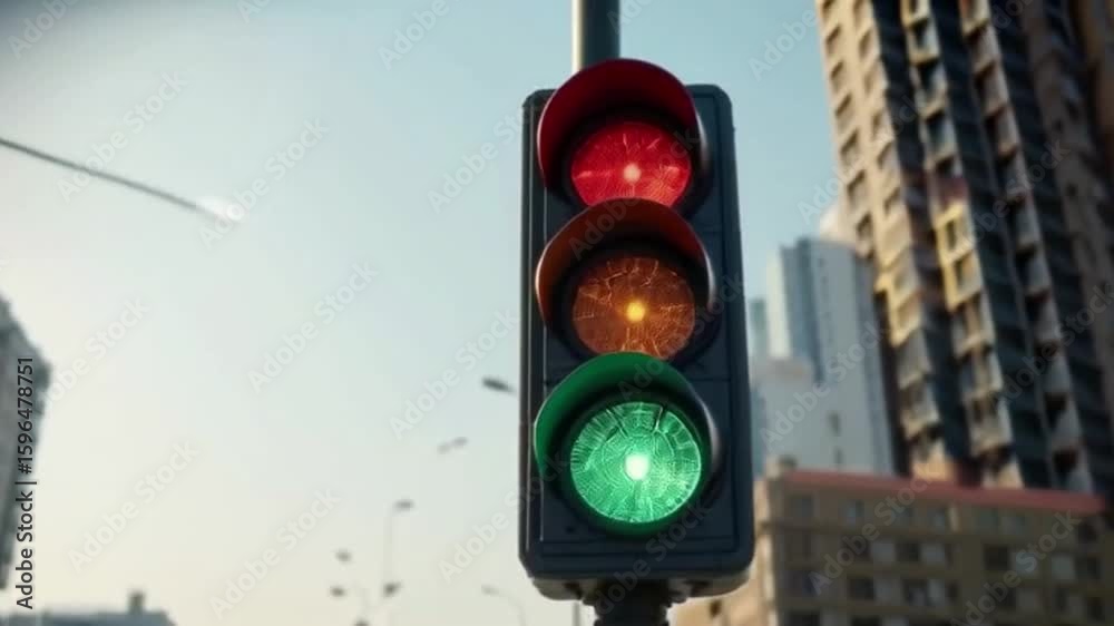 Changing Traffic Light Sequence in City Setting Urban Transportation