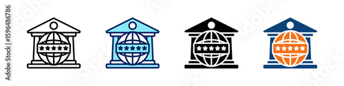 Swift All In One Icon Multi Styles Vector Set