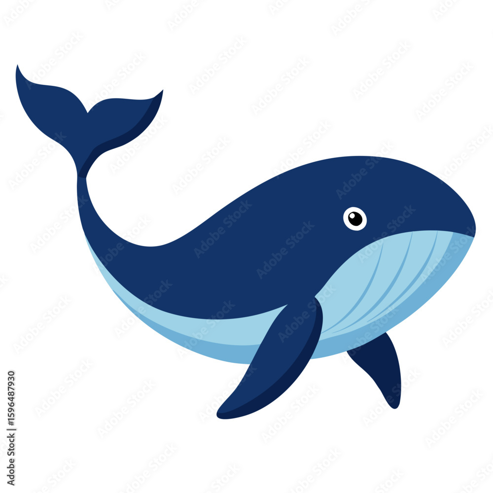 Whale fish vector illustration perfect for posters, icon, t-shirts, cards, wall art prints and ai design. Whale fish vector illustration perfect for posters, icon, t-shirts, cards, wall art prints and ai design.