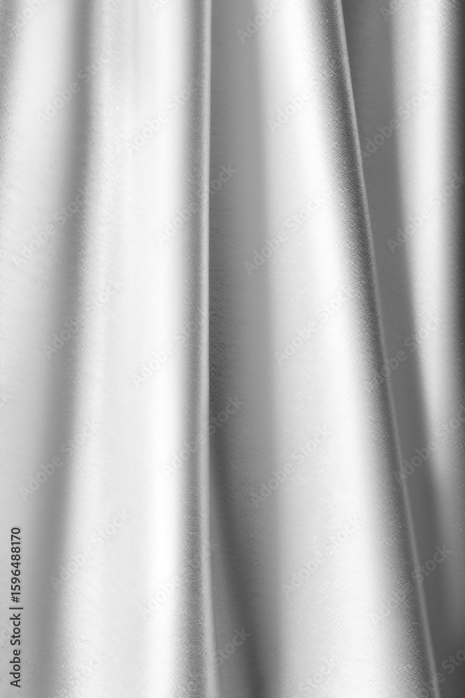 Fototapeta premium White satin drape