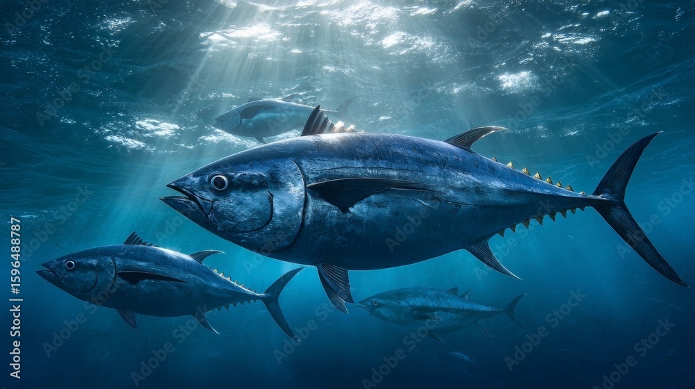 Fototapeta premium shark in aquarium