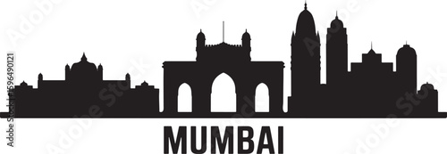 Mumbai Skyline Silhouette Captivating Cityscape of India's Financial Capital Architectural Landmarks