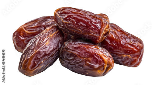 Wallpaper Mural dried dates isolated on white background Torontodigital.ca