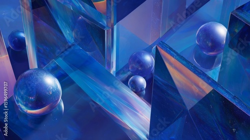 blue abstract background