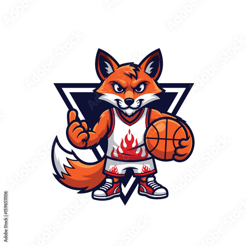 Cartoon Fox Sports Logo