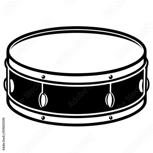 battered snare drum   