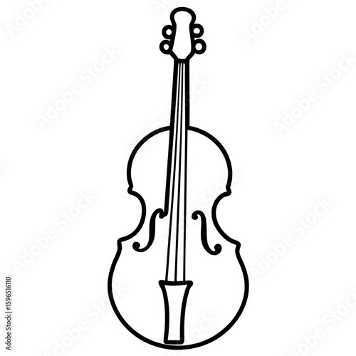 upright cello  .svg