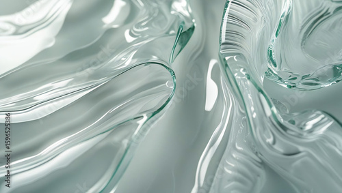 Abstract Glass Background