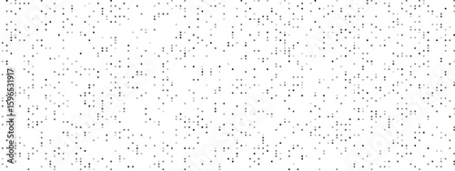 Foto Black halftone texture vector illustration