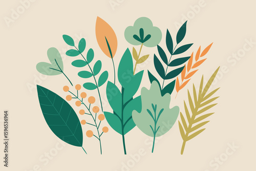 abstract floral background