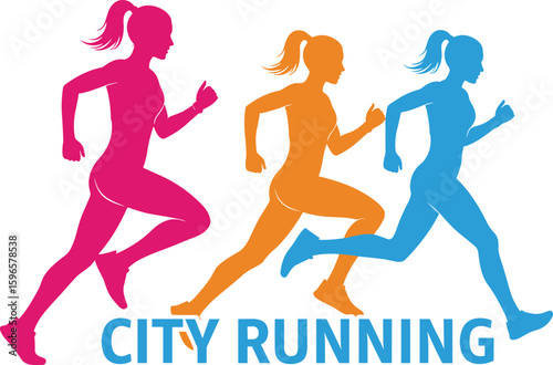 City running logo