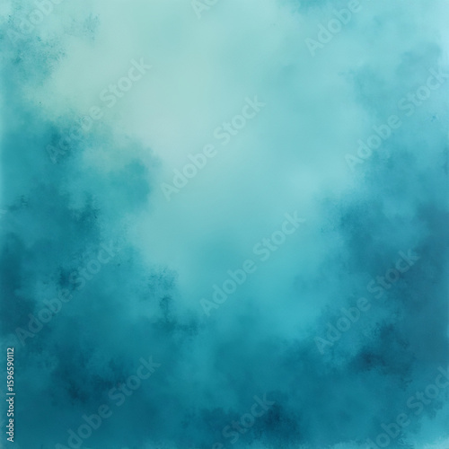 Blue Watercolor Abstract Background