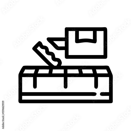 Chocolate production and dessert line icon set.Chocolate Truffle cocoa beans, truffle, chocolate types, Chocolate Cake, roasting, factory, ingredients, processes,Molding Chocolate, Chocolate Bar