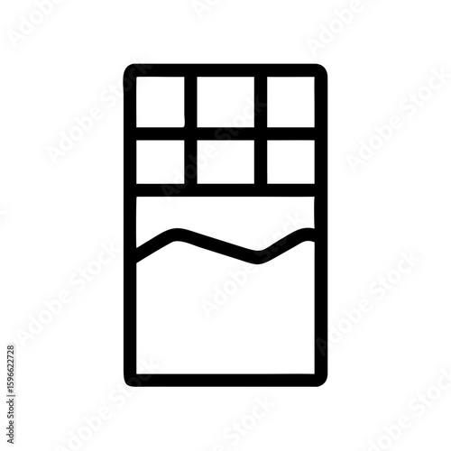 Chocolate production and dessert line icon set.Chocolate Truffle cocoa beans, truffle, chocolate types, Chocolate Cake, roasting, factory, ingredients, processes,Molding Chocolate, Chocolate Bar
