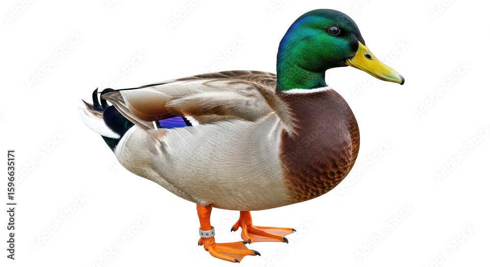 Obraz premium Isolated Duck