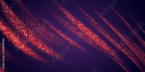 Beautiful abstract background with colorful particles background. An effective template for placing text and information. Graphic elements for design. Background for creative work.