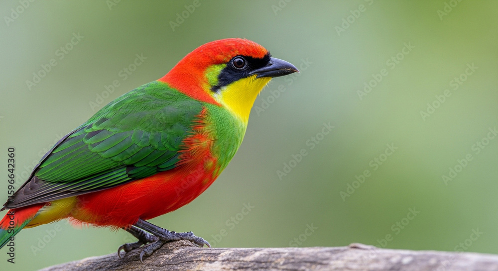 Obraz premium red and yellow macaw