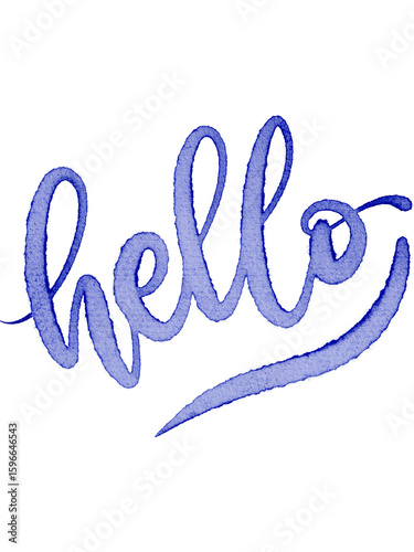 Hello word with putple