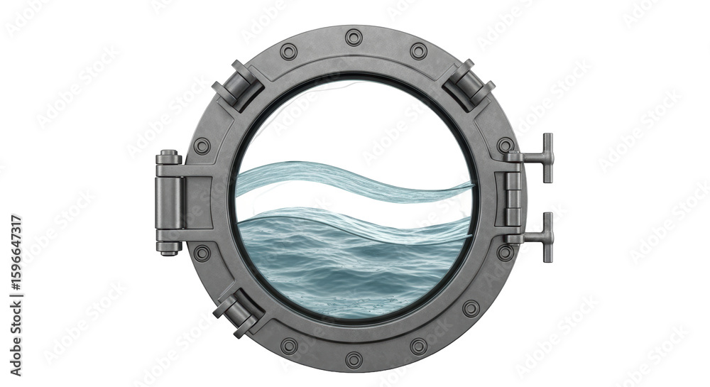 Fototapeta premium Isolated Porthole