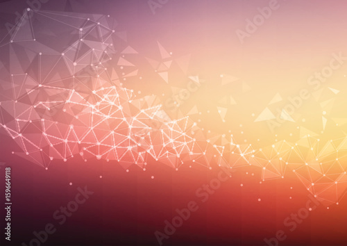 Abstract 3D mesh background