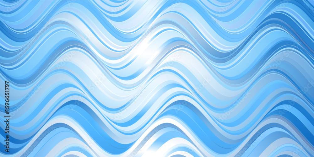 Fototapeta premium abstract waves banner design 2006