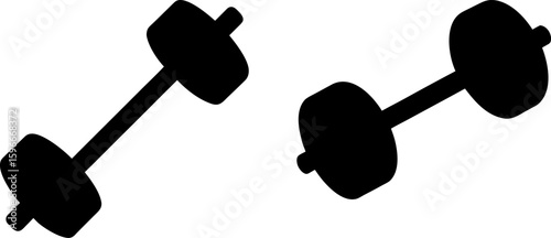 Black dumbbell vector, dumbbell art, dumbbell vector art design, Vector of dumbbell art, dumbbell isolated