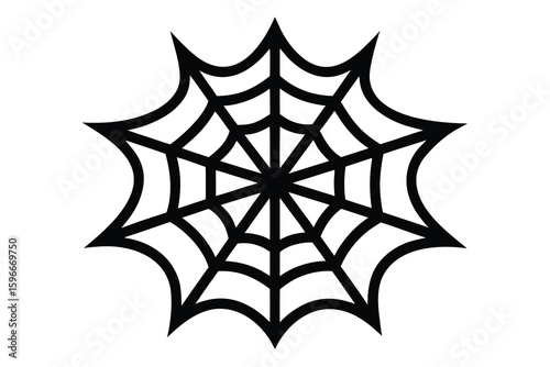 spider web vector icon