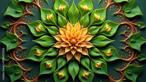 Organic Bloom Resonance