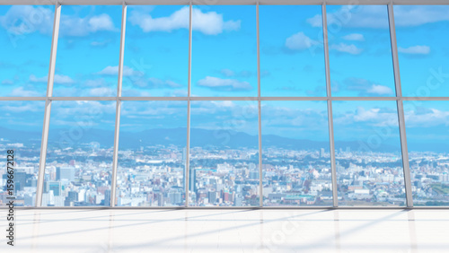 Panoramic windows overlooki...