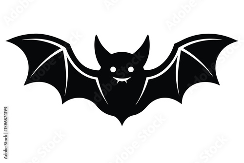 vampire bat vector icon