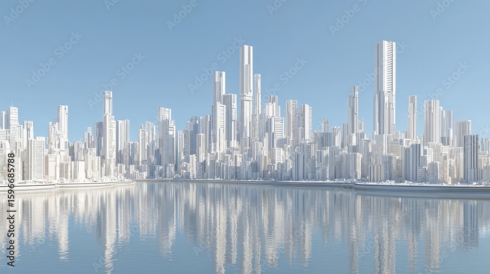 Naklejka premium dubai marina united arab emirates