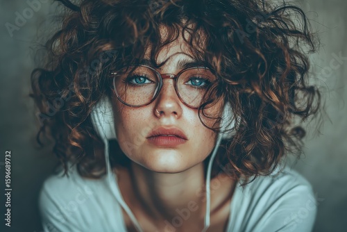 Portrait of a young woman