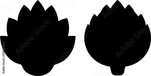 Black artichoke vector, artichoke art, artichoke vector art design, Vector of artichoke art, artichoke isolated