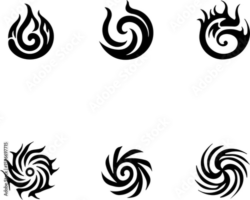 tribal, tattoo, designs, bundle vector
