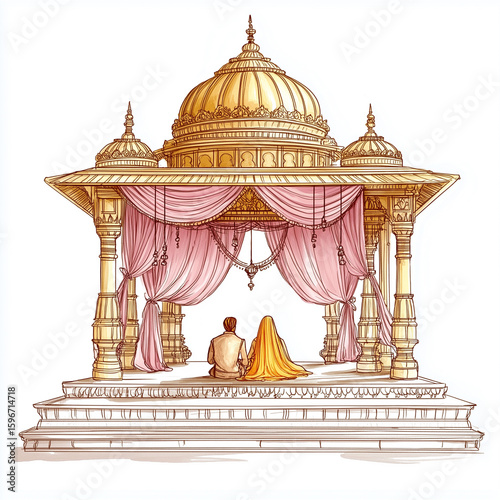 Indian Wedding Couple 