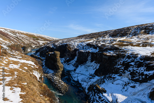 Foto Studlagil canyon in Iceland