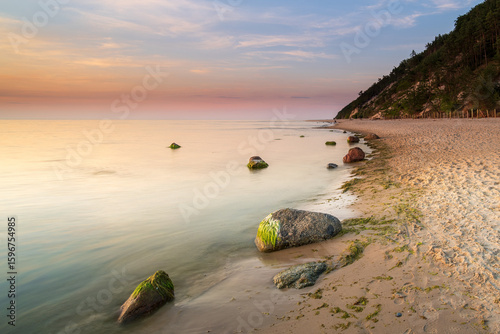 Fototapeta Naklejka Na Ścianę i Meble -  The landscape on the Baltic Sea.