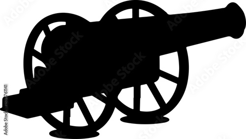  Vintage War Cannon vector graphcis