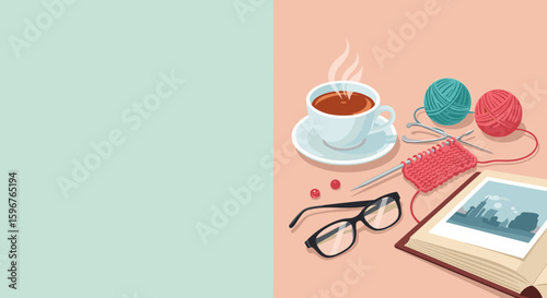 Tea, Knitting, and Memories for Older Persons Day