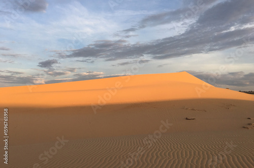 sand dunes in the desert